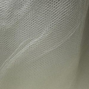 Ivory Nylon Net Fabric by the yard Wedding Decoration shower fabric